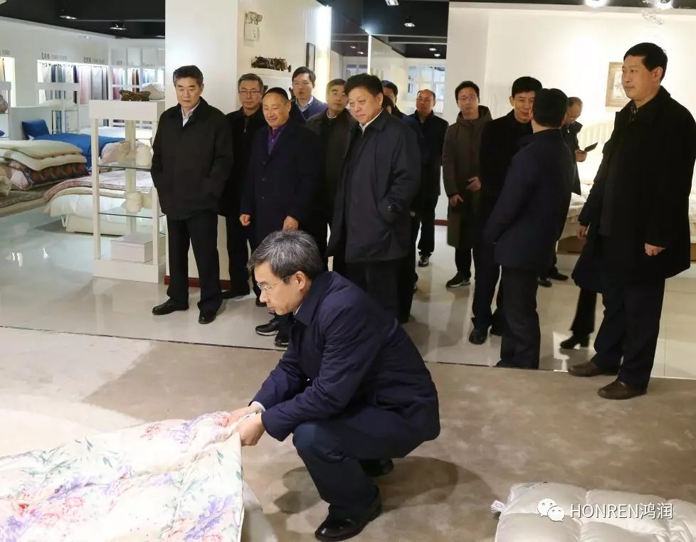 安徽省委常委、常務(wù)副省長(zhǎng)鄧向陽(yáng)到鴻潤(rùn)視察